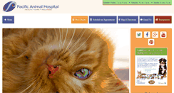 Desktop Screenshot of pacificanimalhospital.com